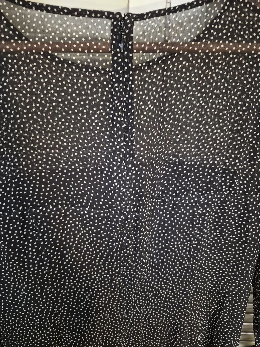 J.Crew Women's Long-Sleeve Speckled Chiffon Silk Dress Size 4